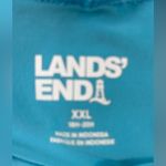 Lands' End XXL Women's Rashguard Top in Turquoise Blue Photo 7