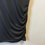 BTFBM Dress Black Sleeveless Ruched Mini Dress Sz M EUC Pullover LBD Casual Size M Photo 2
