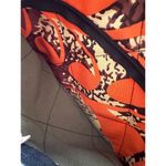 Handmade NWOT Hawaiian Aloha Polynesian Dual Zipper Cosmetic Wristlet Bag Photo 3