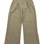 Abercrombie & Fitch Abercrombie Sloane Tailored Wide Leg Pants Beige Photo 0