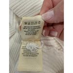 Anthropologie By  Long Sleeve Ribbed Hooded Sweater Cream Women's Size Small Photo 7