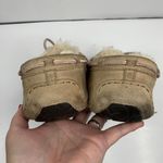 Ugg Women’s Sz 11 Dakota Slipper Leather Nubuck Beige Tobacco Slip On Shoes 5612 Photo 9