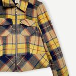 Jolt Plaid Tartan Trucker Wool Blend Jacket S Photo 10