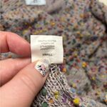 Judith March  Size Small Confetti Pop Knit Flared Sleeves Surplice Sweater Romper Photo 6