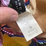 La Blanca Y2K Rod Beattie blue tropical floral print one piece swimsuit, size 16 Photo 4