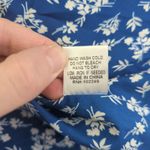 Skies Are Blue Curvy Blue Velvet Floral Lined Blazer Jacket Women's 3X Photo 7