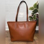 Coach  x Peanuts Snoopy Rare Discontinued Tote Saddle Brown Shoulder Bag Schulz Photo 4