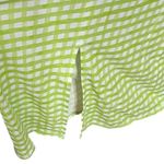 Jacquemus Nodi Gingham Cutout Midi Dress Size 2 Light Green Stretch Photo 7
