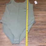 Gap NWT Olive Green Bodysuit Photo 5