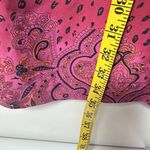 Worthington Womens Skirt Pink Paisley 100% Silk Long Faux Wrap Zip Size 10 Photo 7
