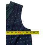 Halogen Blue Sleeveless Shirt Women Size Medium | 22-14 Photo 6