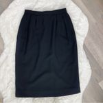 Kasper  Pencil Suit Skirt Black 6 Photo 6