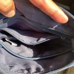 Rosetti Rossetti Demi Crossbody Bag Navy Blue Faux Leather Triple Zip Adjustable Strap Photo 7