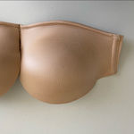 Victoria's Secret  Bombshell Plunge 34DD Bra‎ Nude Tan Convertible Strapless Photo 6