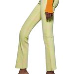 ZARA Women's Light Yellow Flare Jeans Photo 1