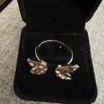 Women’s Gorgeous Golden Statement Ring Adjustable Size 7 Photo 1