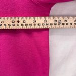 Roamans Womens Sweatshirt Size 1X Lace Detail French Terry Athleisure Oversized Pink Photo 10