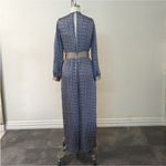 ZARA women’s floral satin plunging jumpsuit Photo 2