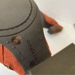 Lucky Brand  Listana Heeled Open Toe Suede Zip Up Shoes NWOB size 9.5 Photo 7