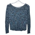 American Eagle Fireside marled speckled sweater with gold thread size XS Photo 0