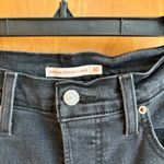 Levi's  Ribcage Straight Ankle Jeans Charcoal Grey Size 30 Photo 2