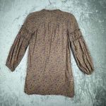 Comptoir Des Cotonniers Shirt Womens Medium 36 Brown Pink Floral Boho Cottage Photo 2