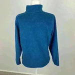 Woolrich Women’s  Blue Fleece Full Zip Jacket Size M Photo 3