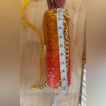 Risotto Orange pink jelly bean golden chain crossbody bag purse Photo 8