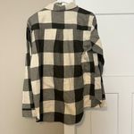 Old Navy White and Green Long Sleeve Button Down Shirt Photo 3