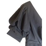 DO+BE  NWT One Shoulder‎ Mini Black Dress Puff Sleeve, L Photo 2