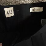 Gap  Black Pleated Linen Pants size 12 NWT Photo 2