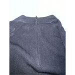 Women’s Black Lightweight Knit Sweater Mock Neck MEDIUM Photo 5