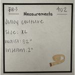 Juicy Couture  Velour Boxer Shorts Spellout Size XL Pink Rhinestone Y2K 90s Photo 4