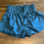 Free People FP Movement The Way Home Short Teal Blue Green Lined Running S Photo 5