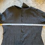 Princess Polly  Crinkle Textured Satin Snap Button Down Relaxed Fit Shirt 14 Photo 8