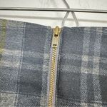 CAbi Blue Green Plaid Mini Pencil Skirt Womens 6 Preppy Academia School Girl Photo 4