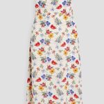 HVN Tender Loving Care Elena One Shoulder Dress Flower Bunch Sz 6 Photo 0