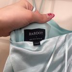 Bardot MINT Women's Asymmetric-Hem Satin Dress Photo 9