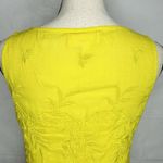 Moulinette Soeurs Anthropologie  Vestments Embroidered Yellow Tank Top Size 0 Photo 7
