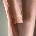 L.L.Bean  Creamy Apricot  Interlock Mock Turtleneck Long Sleeve Size Small Photo 1