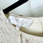 Souk Indigo Cairo Embroidered Maxi Dress Cream/Ivory NWT Size Small Photo 9