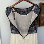 $695 Giada Forte Resort Italian Dress Gown Aztec Blue size 1 Photo 7