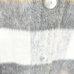 BLANK NYC  Womens Plaid Brushed Neutral Wood Blend Shirt Jacket‎ Shacket Size M Photo 5