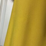 Top Shop Ruffle True Wrap A-Line Yellow Dress Size 2 Short Sleeve Photo 6