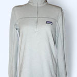 Patagonia Cream  fleece pullover quarter zip Size Small Photo 0