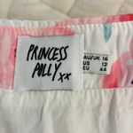 Princess Polly Floral Mini Skirt Pink Orange Print Summer Cute Size US 12 Photo 3