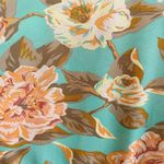 Show Me Your Mumu Shorts Romper Women’s Size Small Red Rocks Floral Bell Sleeve Photo 4