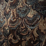 Handmade Paisley Blazer Brown Black Size XL Photo 11