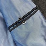 INC International Concepts Jacket Coat S Military Gray Wool Blend Stand Collar Photo 8