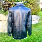 Style & Co Black Leather Petite Jacket Photo 8
